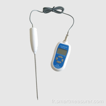 Sonde 300mm Laboratoire de thermomètre numérique précis 0.5C